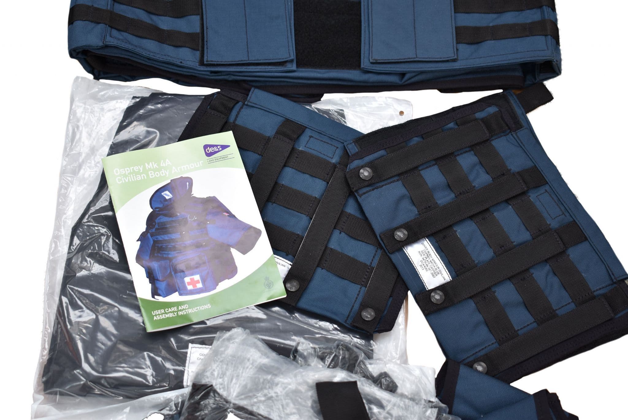 CQC Osprey MK4A Blue Civilian Body Armour Complete Set - Brand New - Image 11