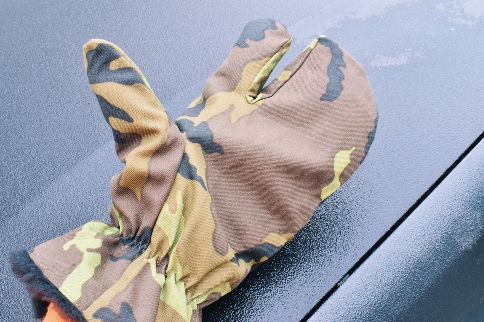 Czech Military 3 Finger Shooters Mitten - Image 6