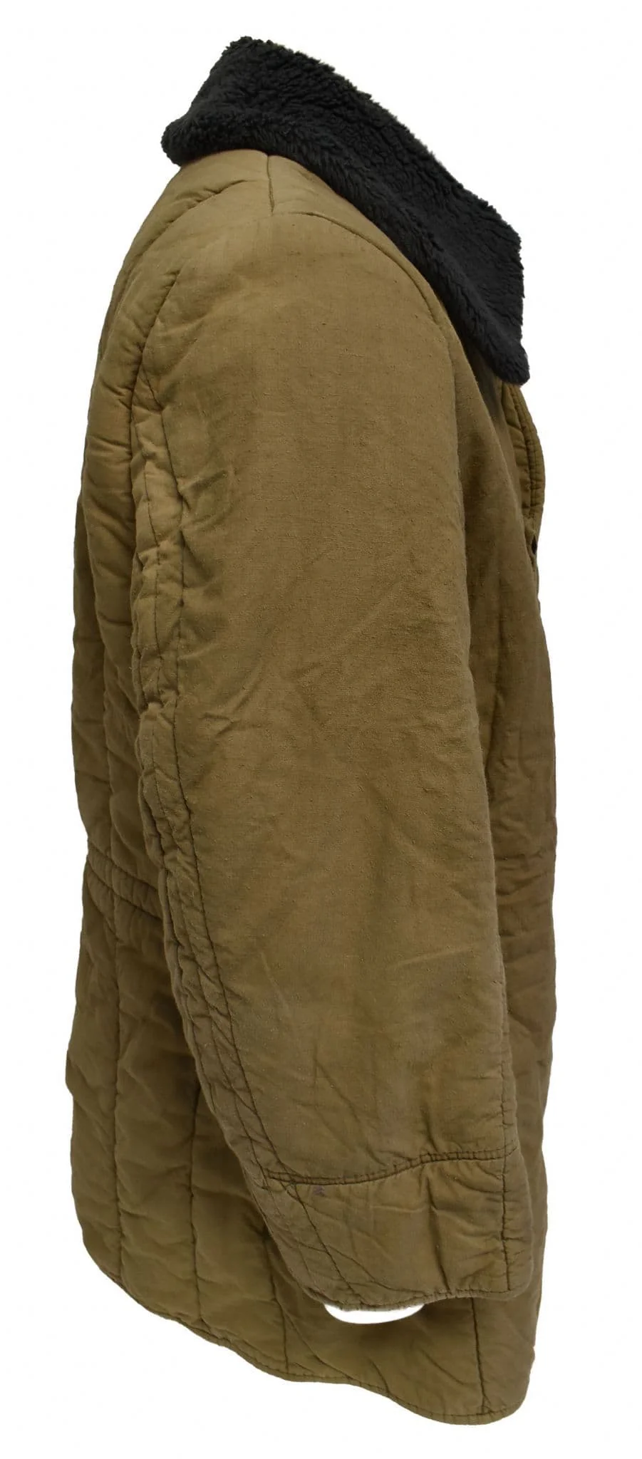 Czech Military Parka Liner With Fur Collar - Image 5