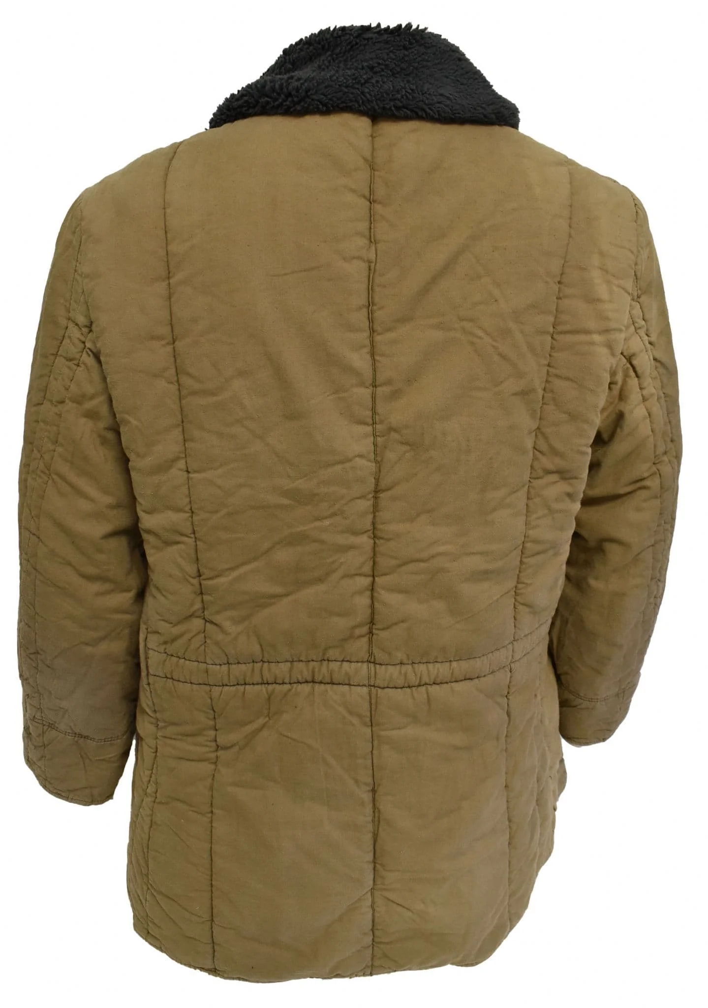 Czech Military Parka Liner With Fur Collar - Image 6