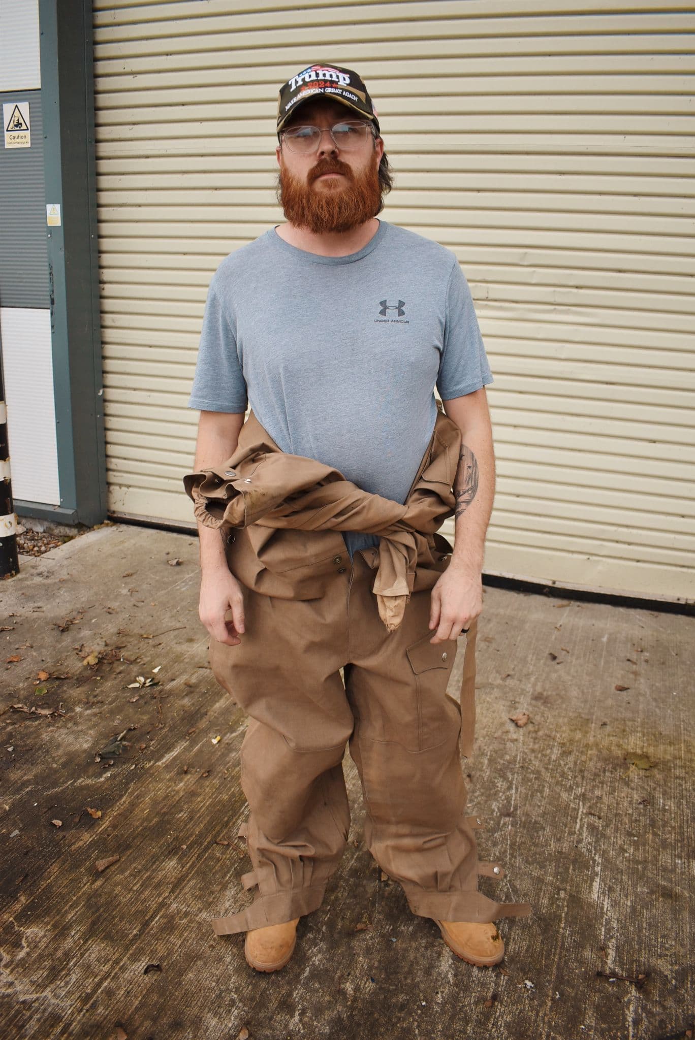 Czech Military Tan Waxed Cotton Overalls - Image 13