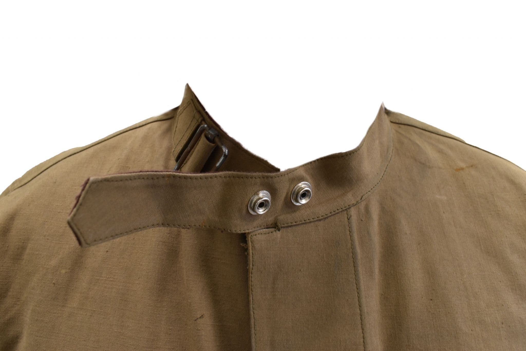 Czech Military Tan Waxed Cotton Overalls - Image 4