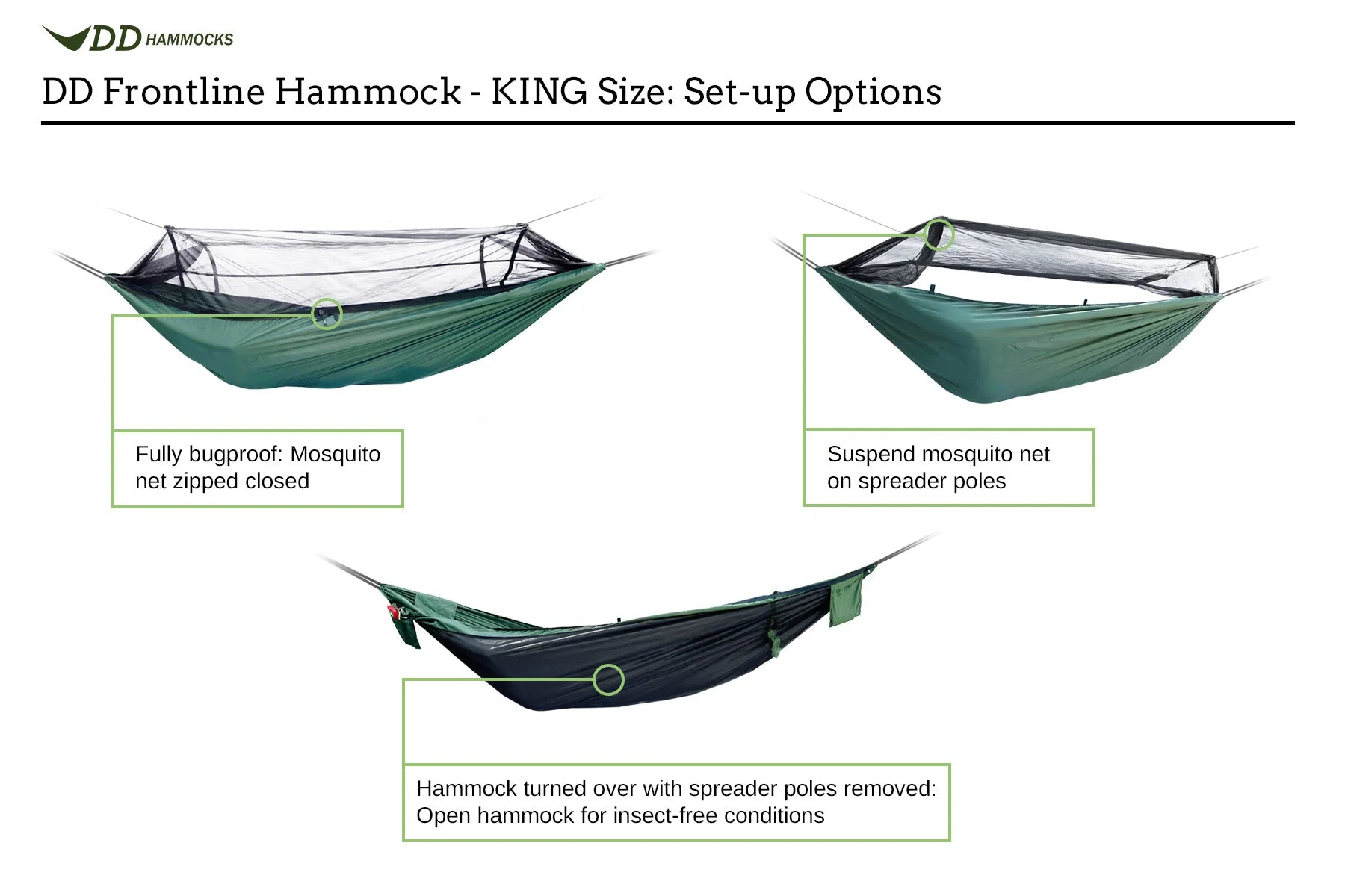 DD Hammocks Frontline Hammock - King Size - Image 3