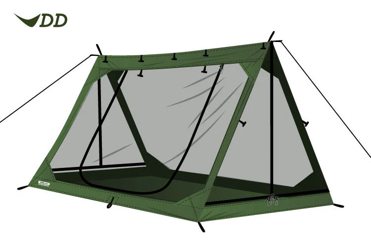 DD Hammocks SuperLight - A-Frame - Mesh Tent - Image 2