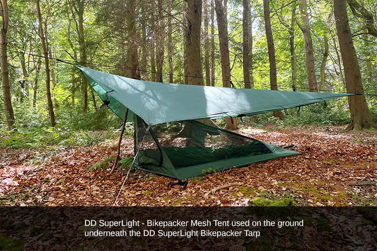 DD Hammocks SuperLight - Bikepacker Mesh Tent - Image 3