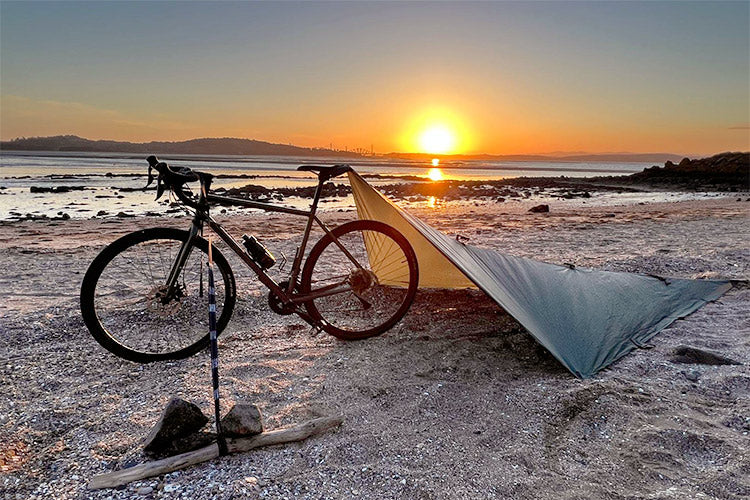 DD Hammocks SuperLight - Bikepacker Tarp - Olive Green - Image 6