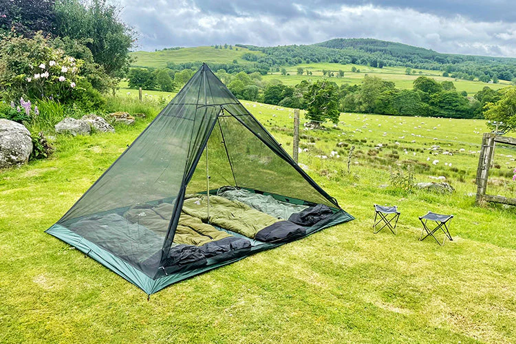 DD Hammocks SuperLight Pyramid Mesh Tent - Family Size - Image 11