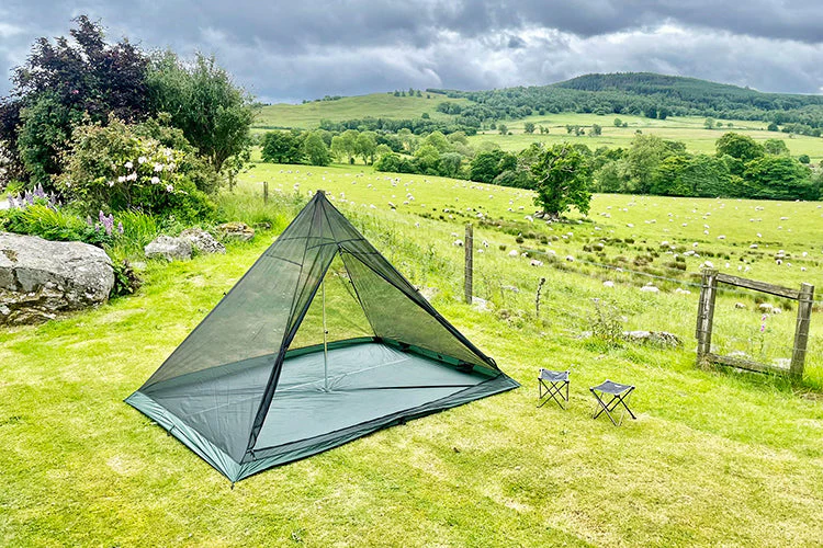 DD Hammocks SuperLight Pyramid Mesh Tent - Family Size - Image 12