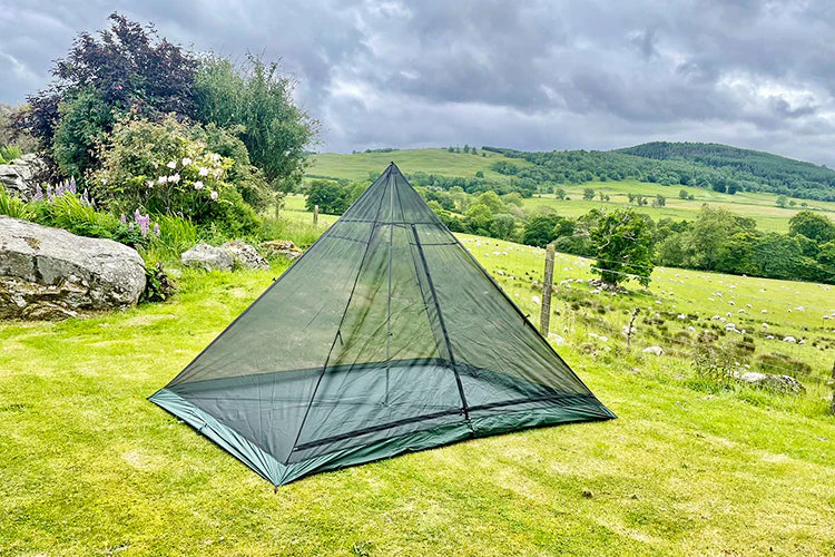 DD Hammocks SuperLight Pyramid Mesh Tent - Family Size - Image 13