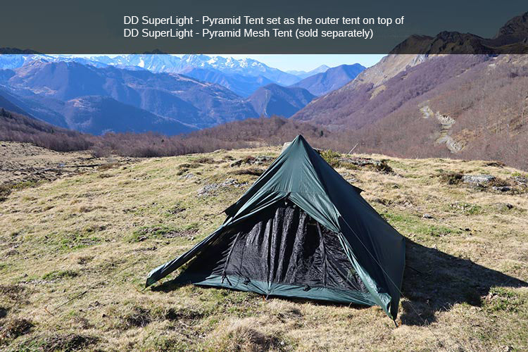 DD Hammocks SuperLight - Pyramid Tent - Image 5