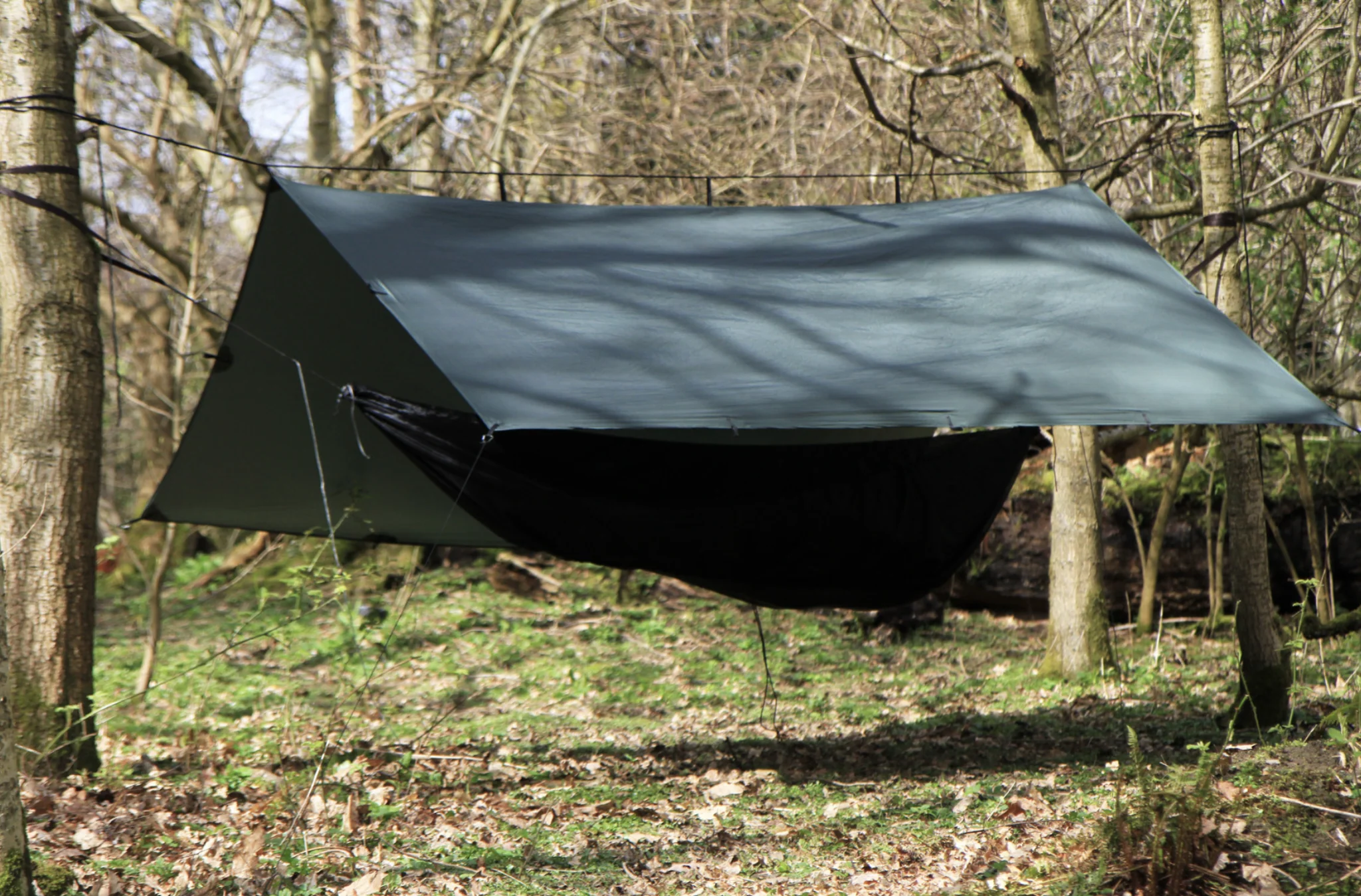 DD Hammocks Superlight Tarp - Olive Green - Image 2