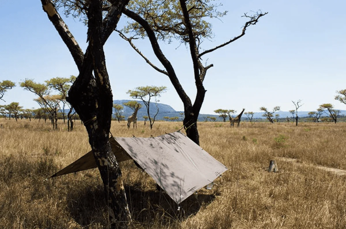 DD Hammocks Tarp 3 x 3m - Coyote Brown - Image 2