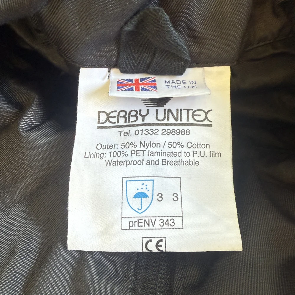 British Military Derby Unitex Waterproof & Breathable Coverall – Dark Navy - Image 3