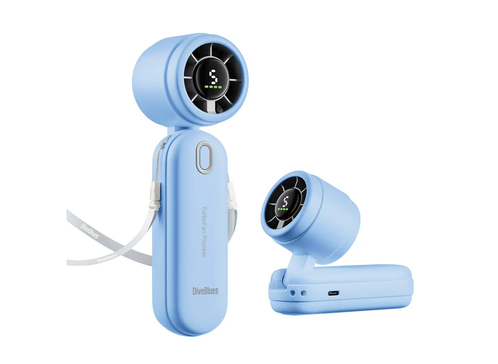 DiveBlues iTurbo Portable Handheld Turbo Fan - Image 4