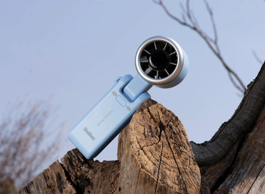 DiveBlues JetForce Portable Handheld Turbo Fan - Image 4
