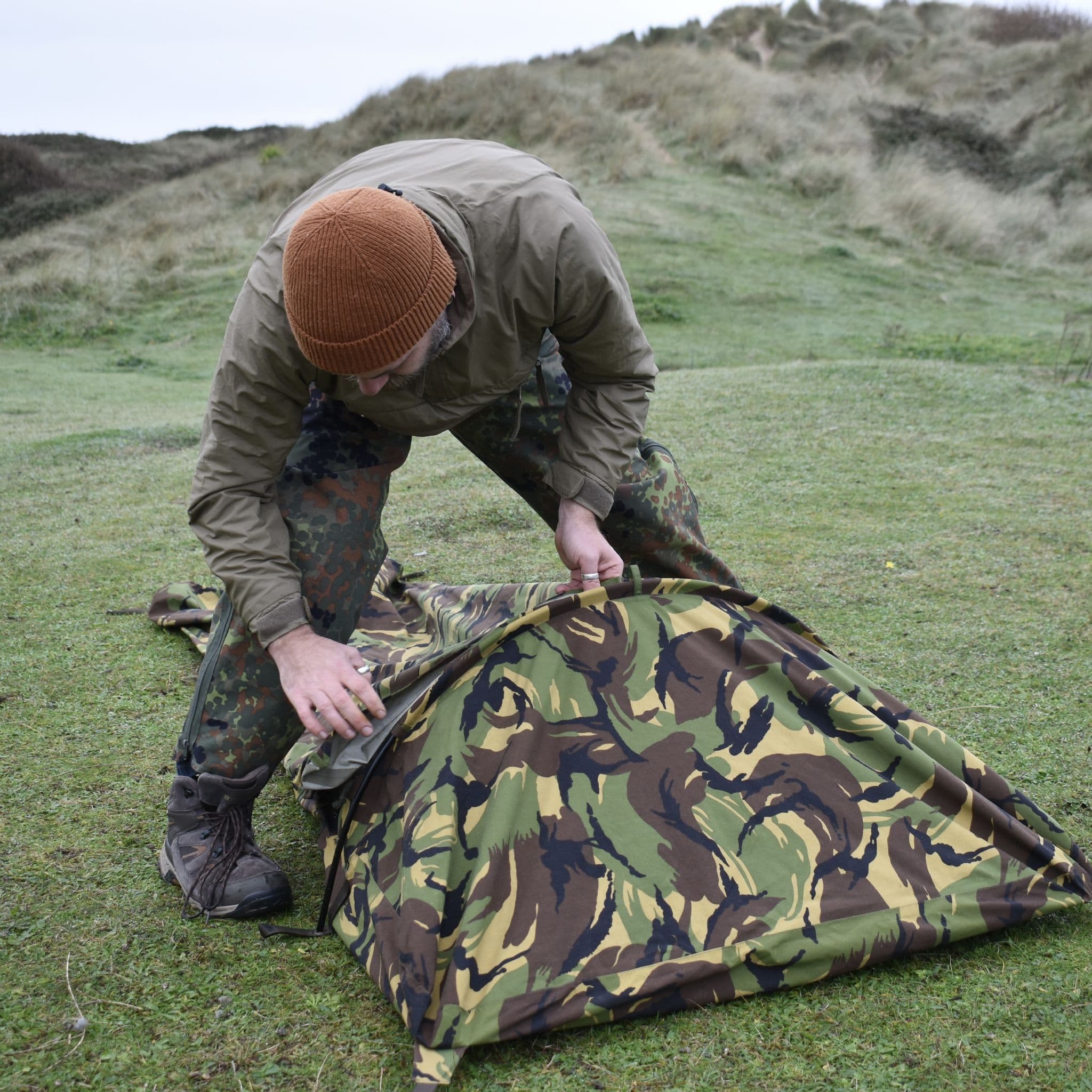 Dutch Army Hooped Bivi Bag GoreTex Camouflage - Image 18