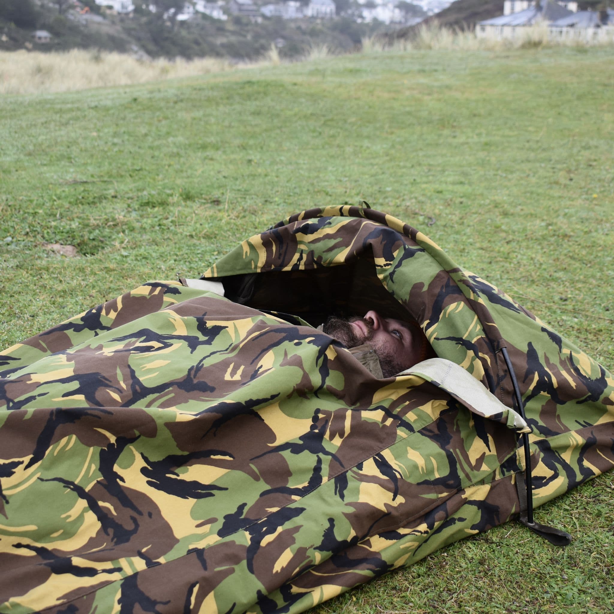 Dutch Army Hooped Bivi Bag GoreTex Camouflage - Image 4