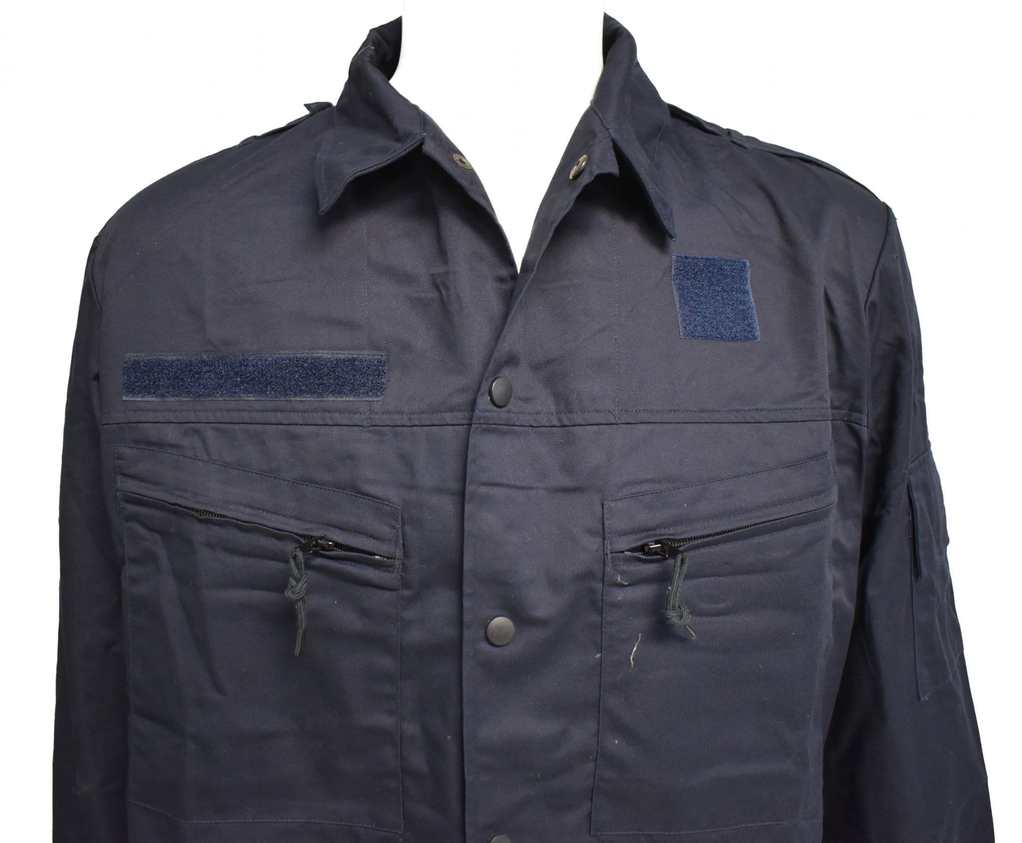 Dutch Military Navy Blue Work Shirt - Image 2