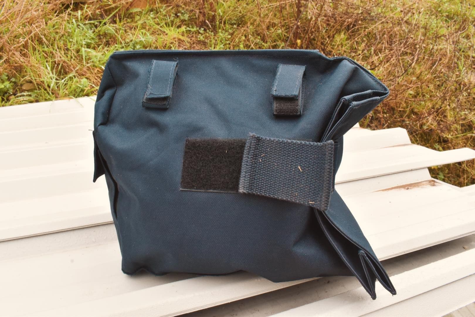 Dutch Military Respirator Gas Mask Bag - Navy Blue - Image 14