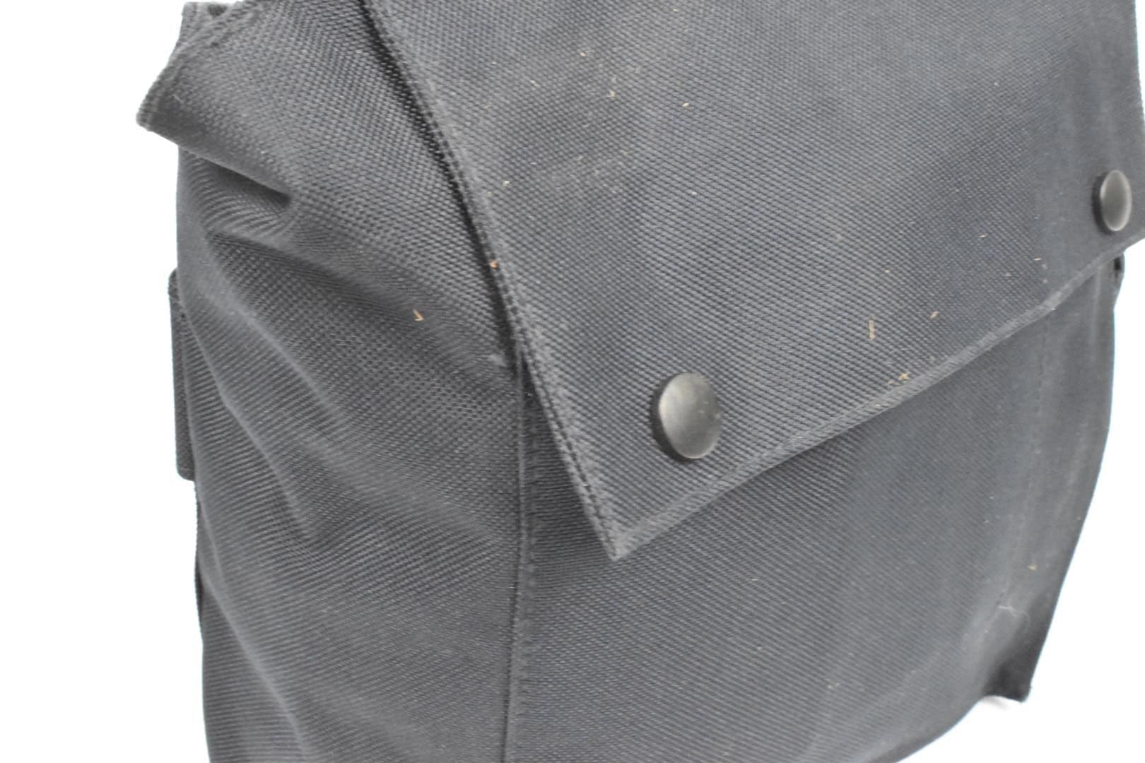 Dutch Military Respirator Gas Mask Bag - Navy Blue - Image 3