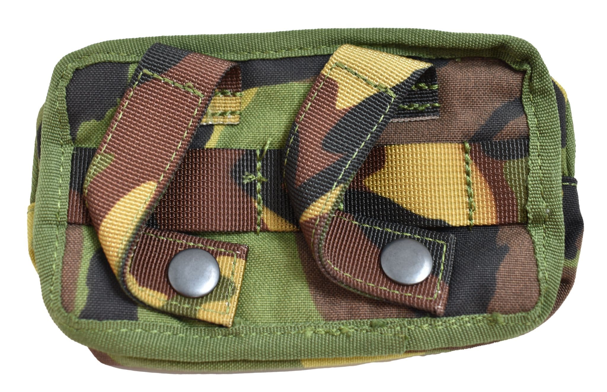 Dutch Military Small Molle Pouch With Zip Cover - Image 3