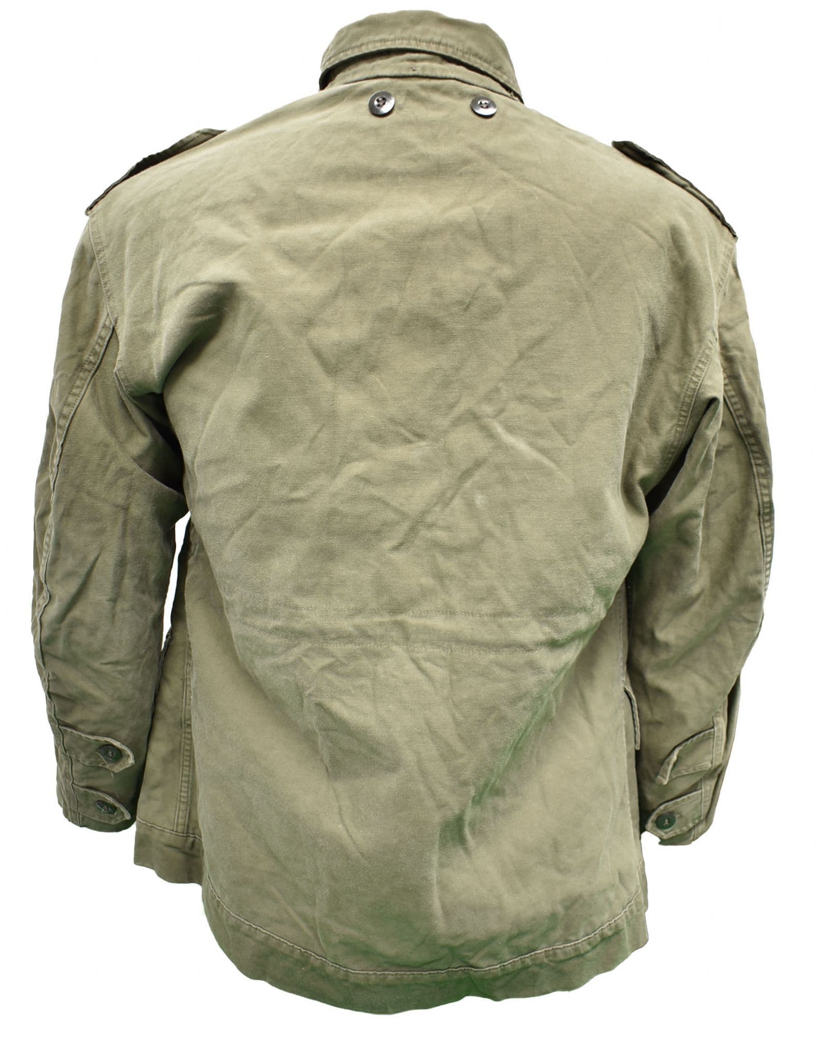 Dutch Military Vintage Olive Green Jacket - Image 4