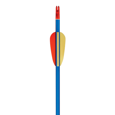 EK Archery 30" Aluminium Blue Arrows - 5pk - Image 2
