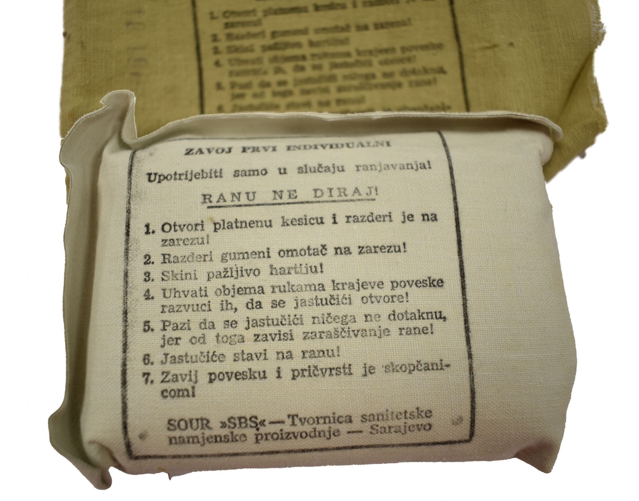 Ex Military Genuine Sealed First Aid Bandage - Image 2