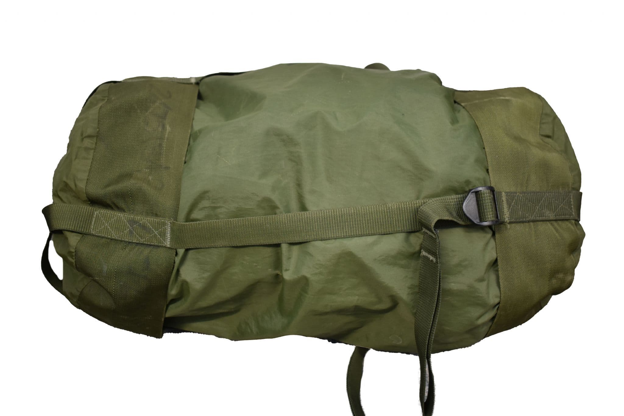 Ex Military Large Sleeping Bag Compression Sack - Olive - Image 2