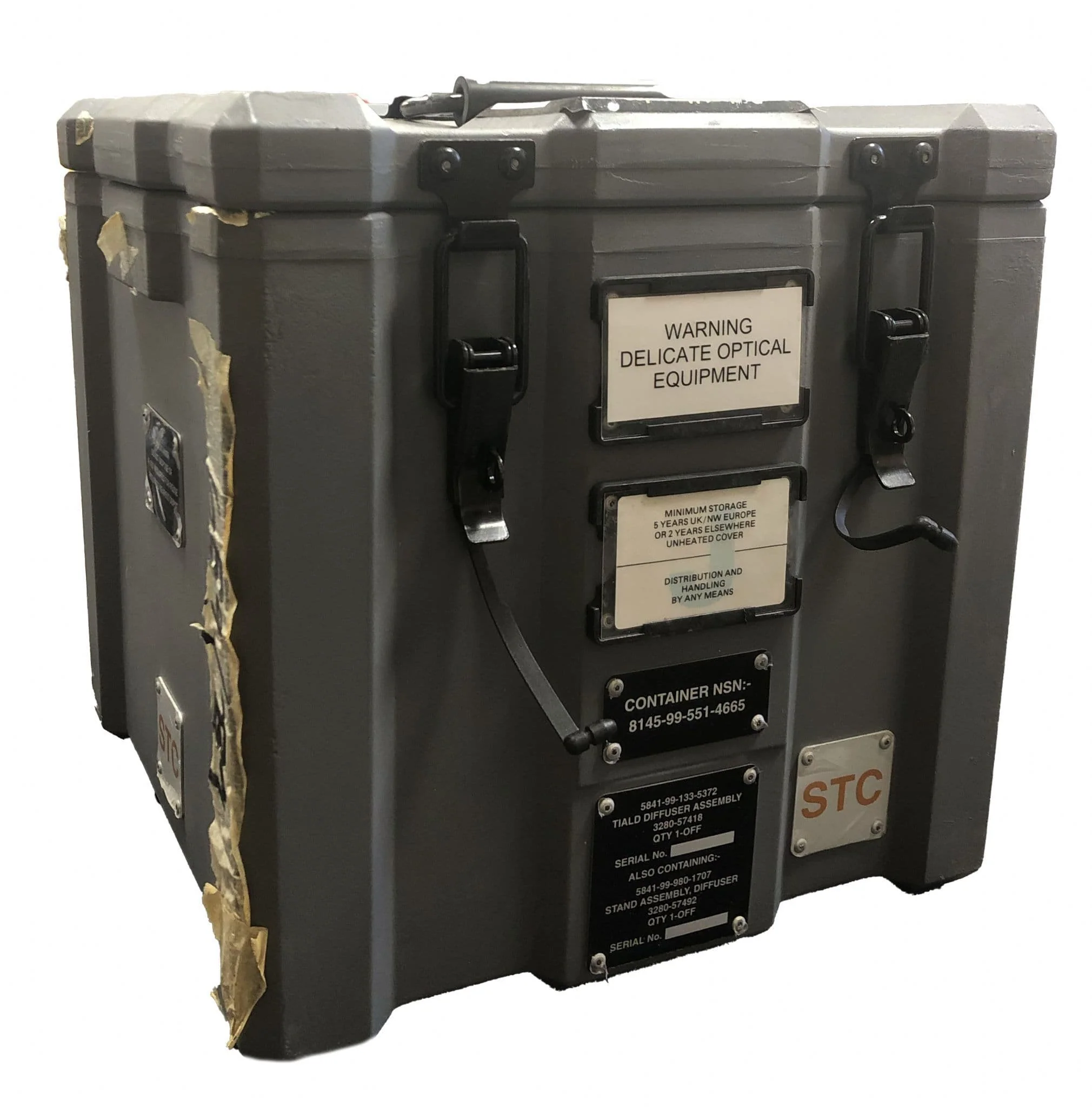 Ex Military Pelican Space Case Small Grey Storage Case - Grade 1 - Image 3