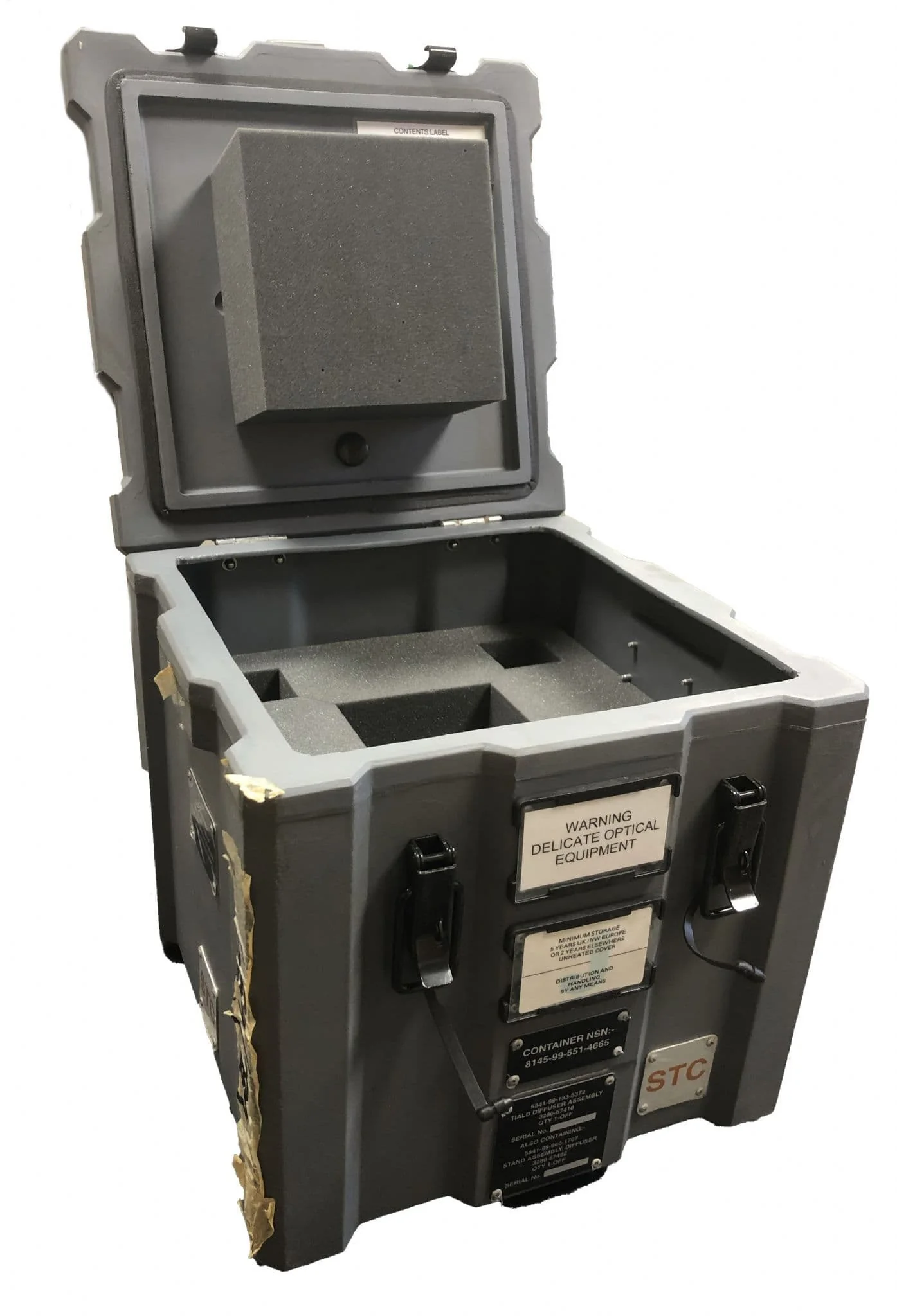 Ex Military Pelican Space Case Small Grey Storage Case - Grade 1 - Image 5