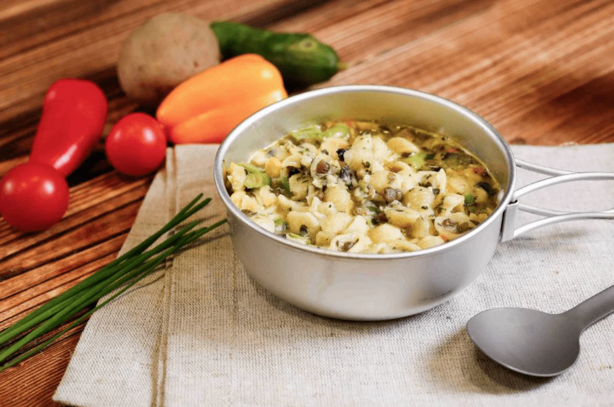 Expedition Foods Freeze Dried Meal Pouch - Mediterranean Vegetable Pasta - Various Sizes - Image 8