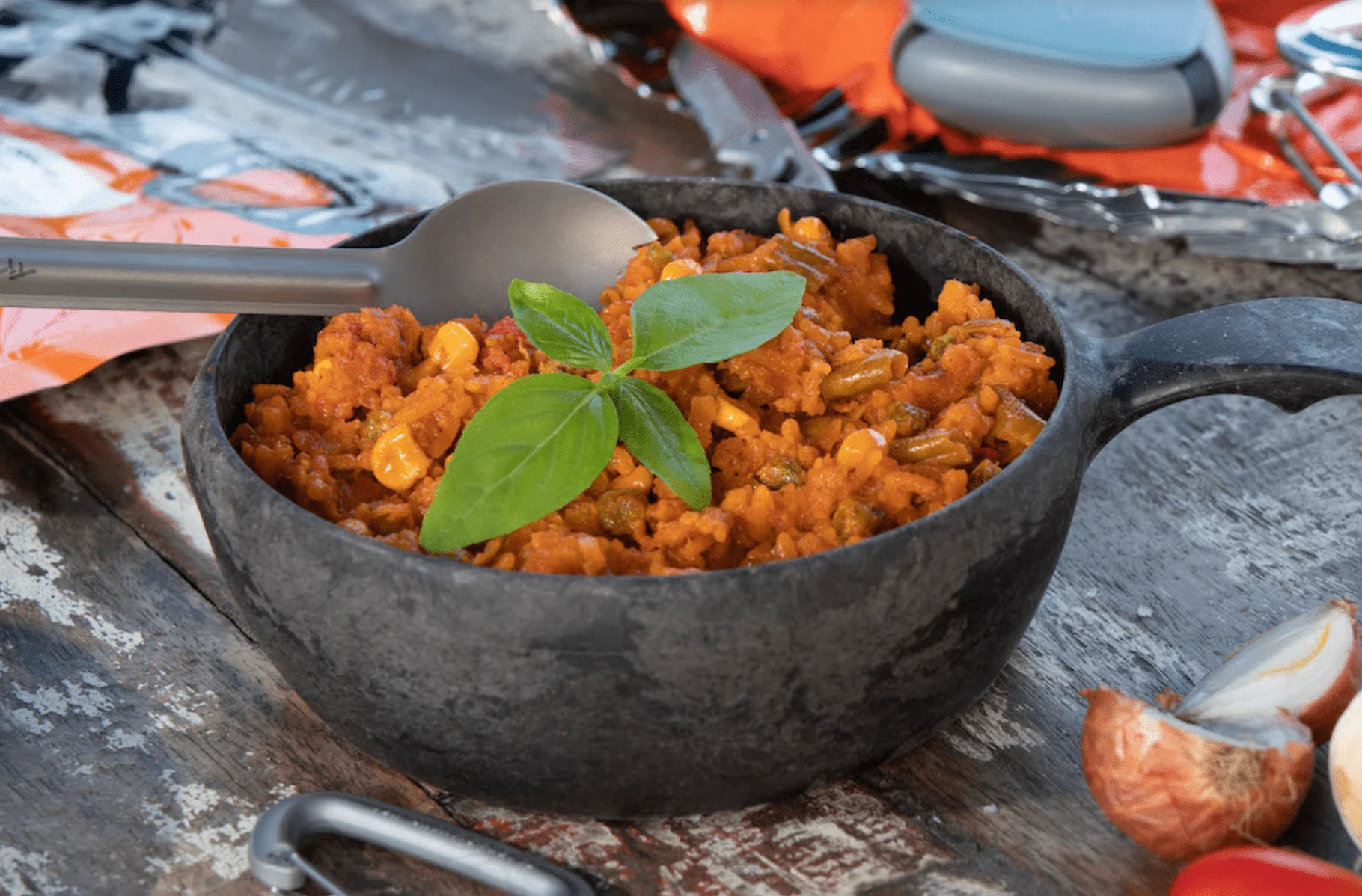 Expedition Foods Freeze Dried Meal Pouch - Vegetable Tikka With Rice - Various Sizes - Image 9