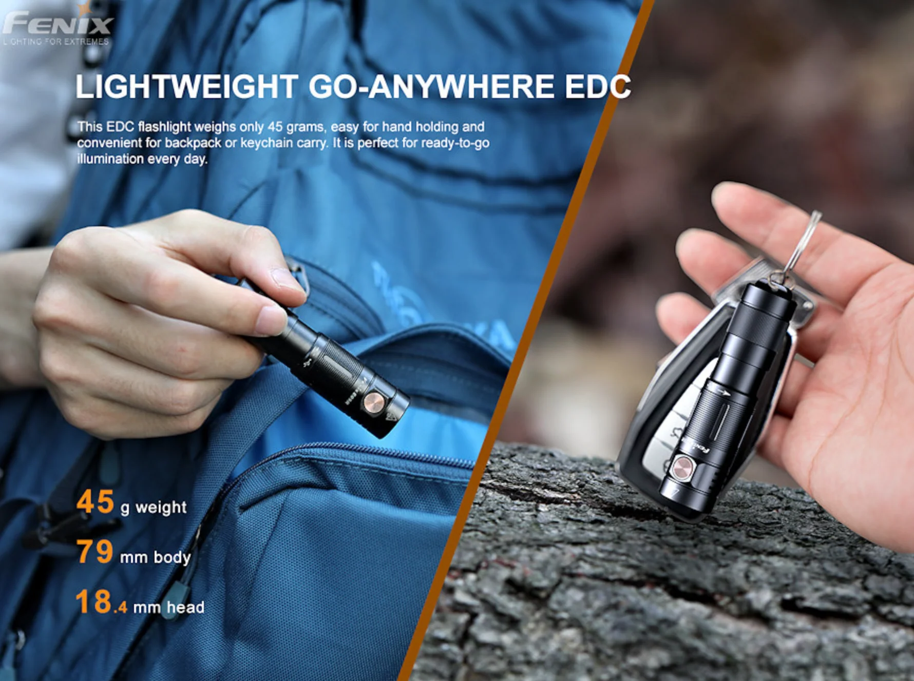 Fenix E09R 600 Lumen Rechargeable Mini Flashlight - Image 7