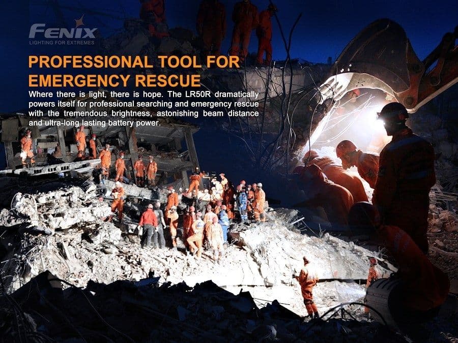 Fenix LR50R 12,000 Lumen Searchlight Torch - Image 18