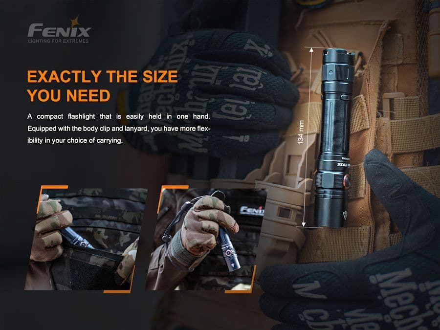 Fenix PD35 V3.0 1700 Lumen Torch & 2600U Battery - Image 10