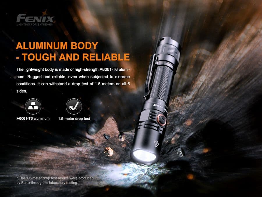 Fenix PD35 V3.0 1700 Lumen Torch & 2600U Battery - Image 15