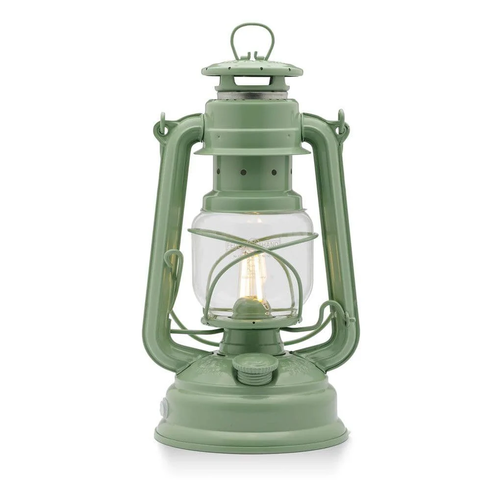Feuerhand Baby Special 276 LED Hurricane Lantern - Sage Green
