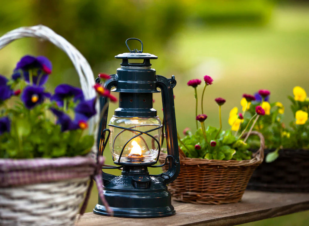 Feuerhand Hurricane Lantern Baby Special 276 - Anthracite Grey - Image 3