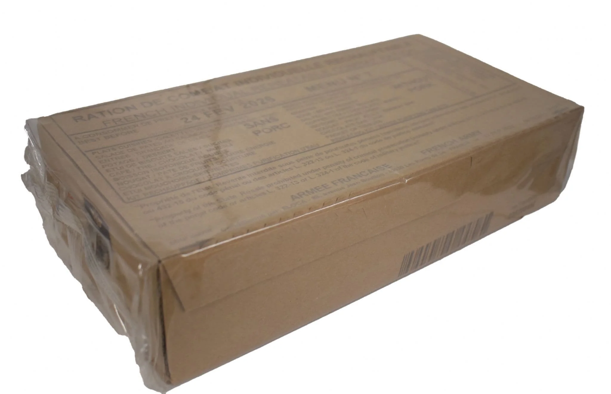 French Military 24 Hour RCIR MRE Ration Pack - Image 2