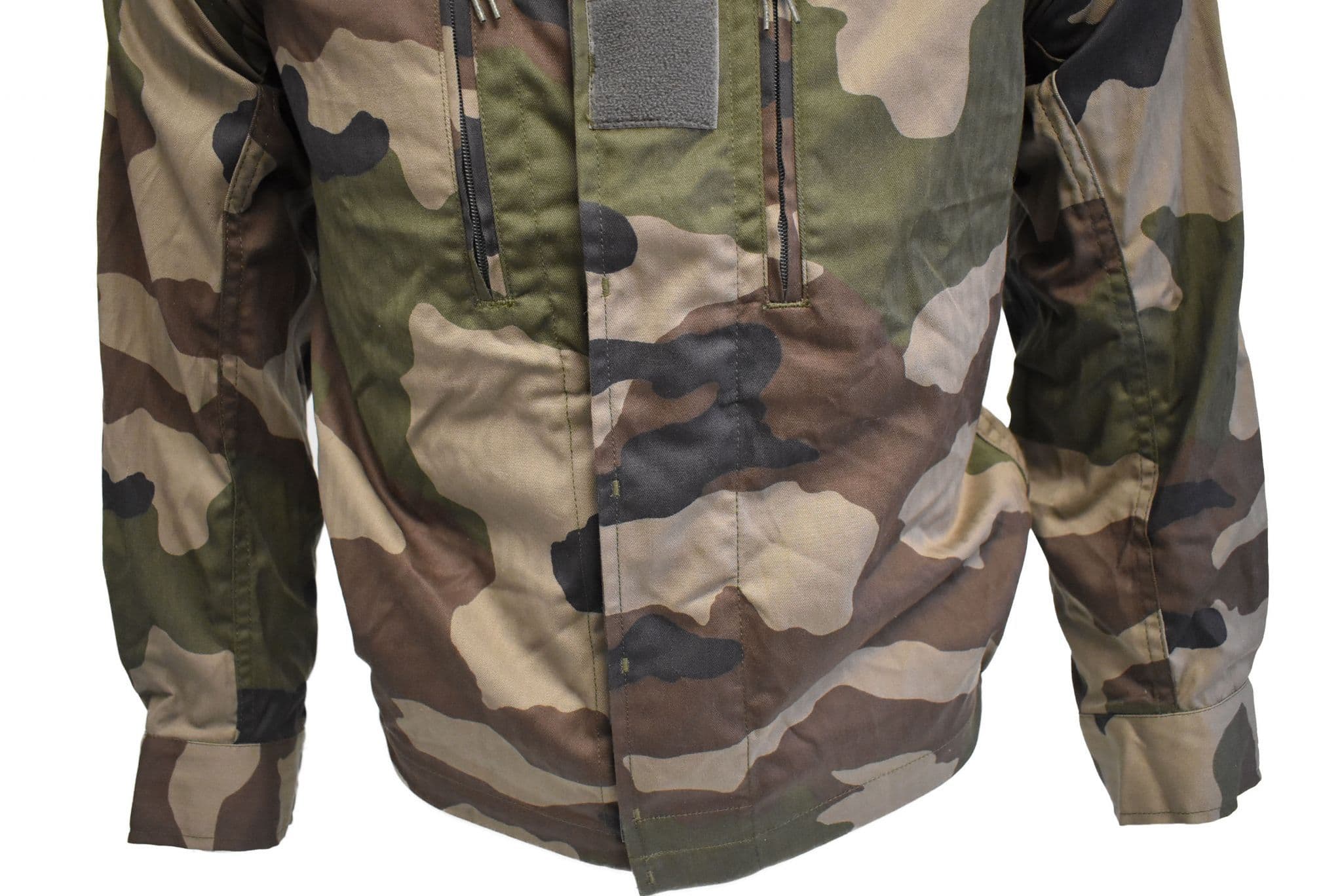 French Military CCE Woodland Camo Jacket - Image 3