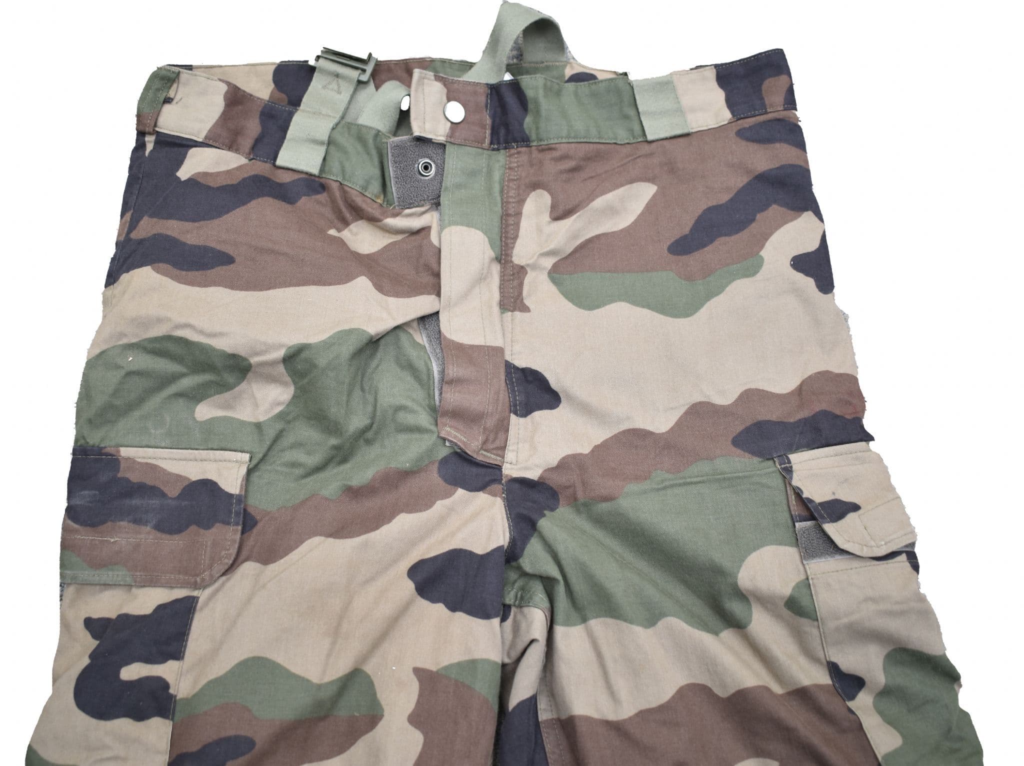 French Military Woodland Camo NBC Protective Trousers - Image 2