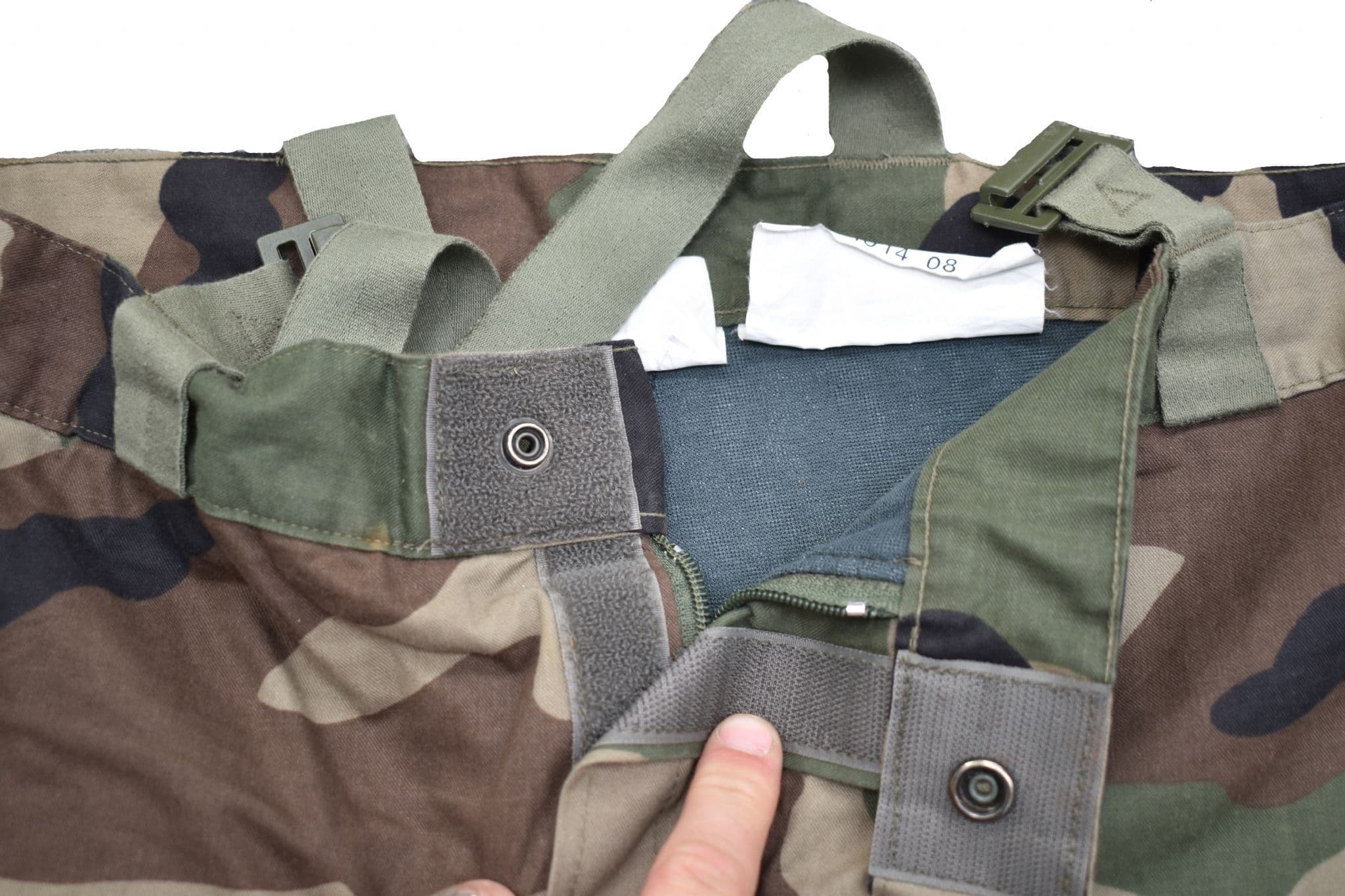 French Military Woodland Camo NBC Protective Trousers - Image 4