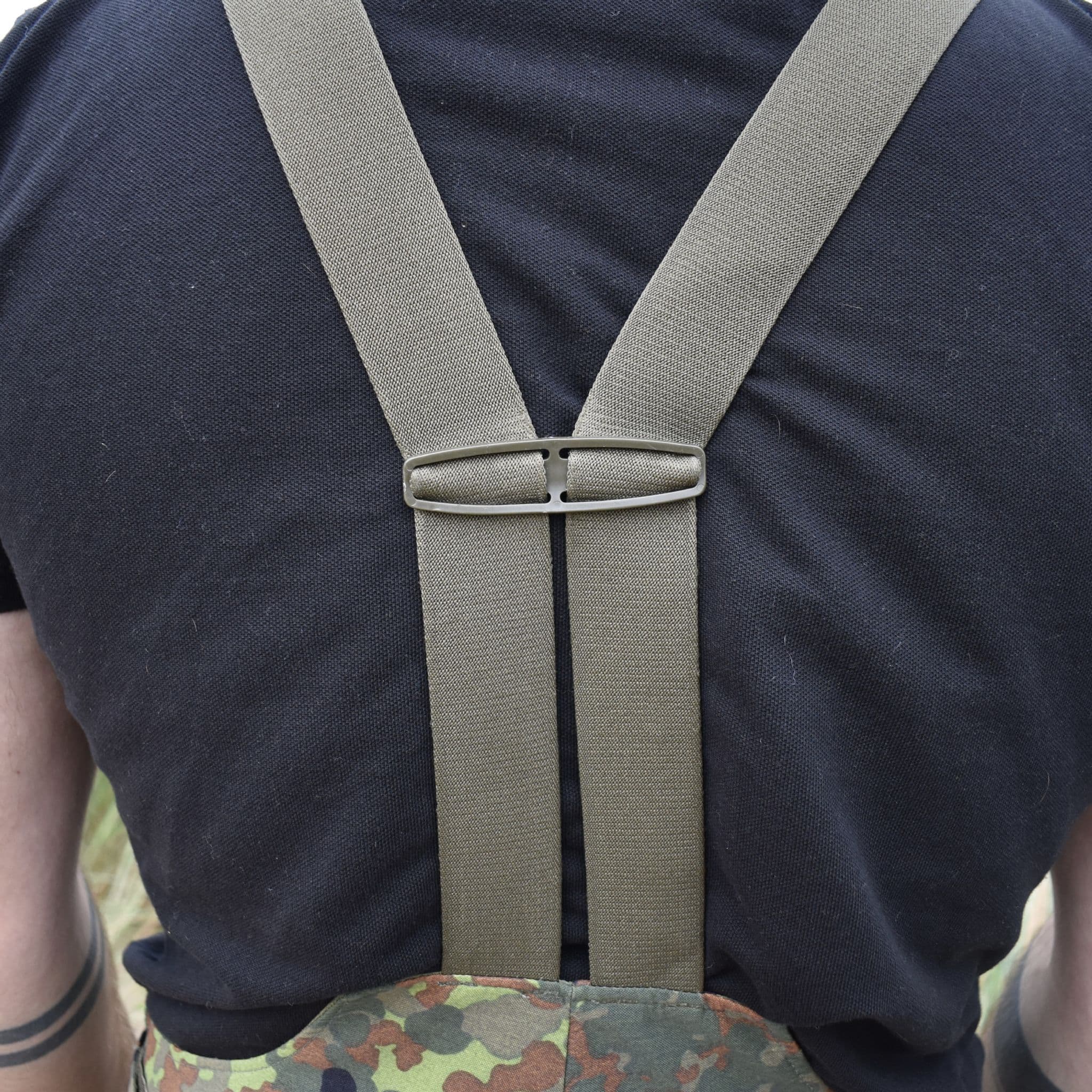 German Flecktarn Camo Gore-Tex Bib & Brace Trousers - Image 4