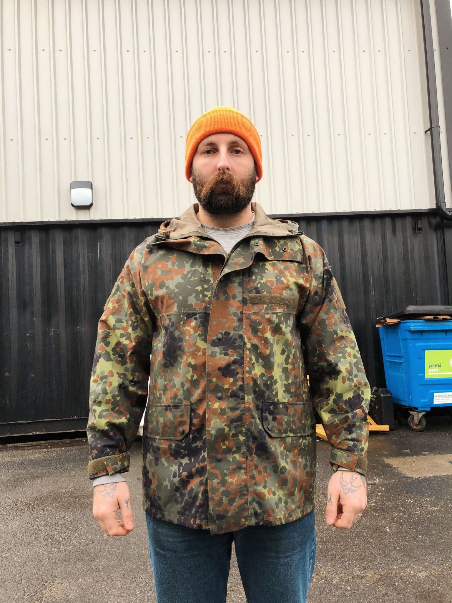 German Military Goretex Flecktarn Camo Jacket - Image 11