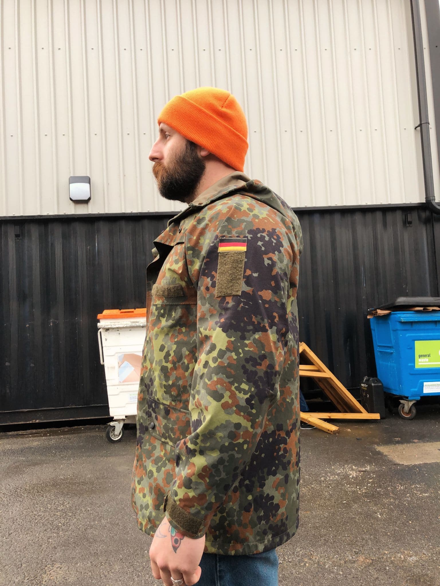 German Military Goretex Flecktarn Camo Jacket - Image 12