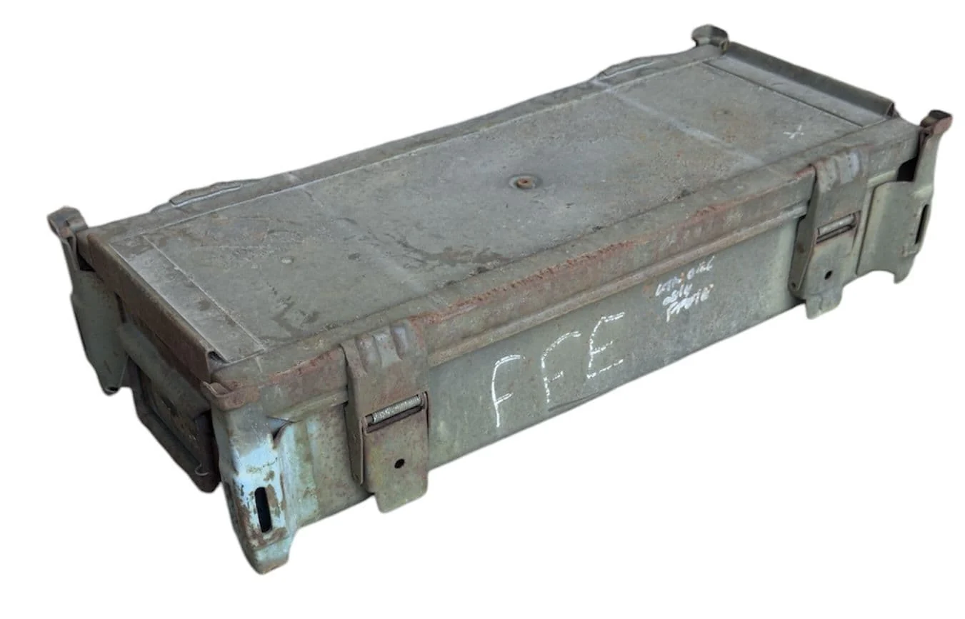 German Military Large Flat Stacking DM40027 Ammo Box - Image 2