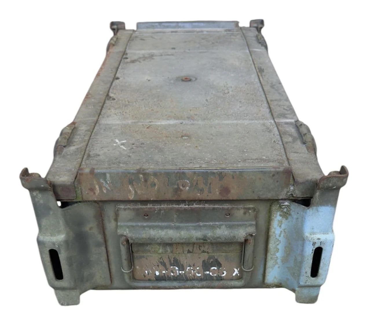 German Military Large Flat Stacking DM40027 Ammo Box - Image 3