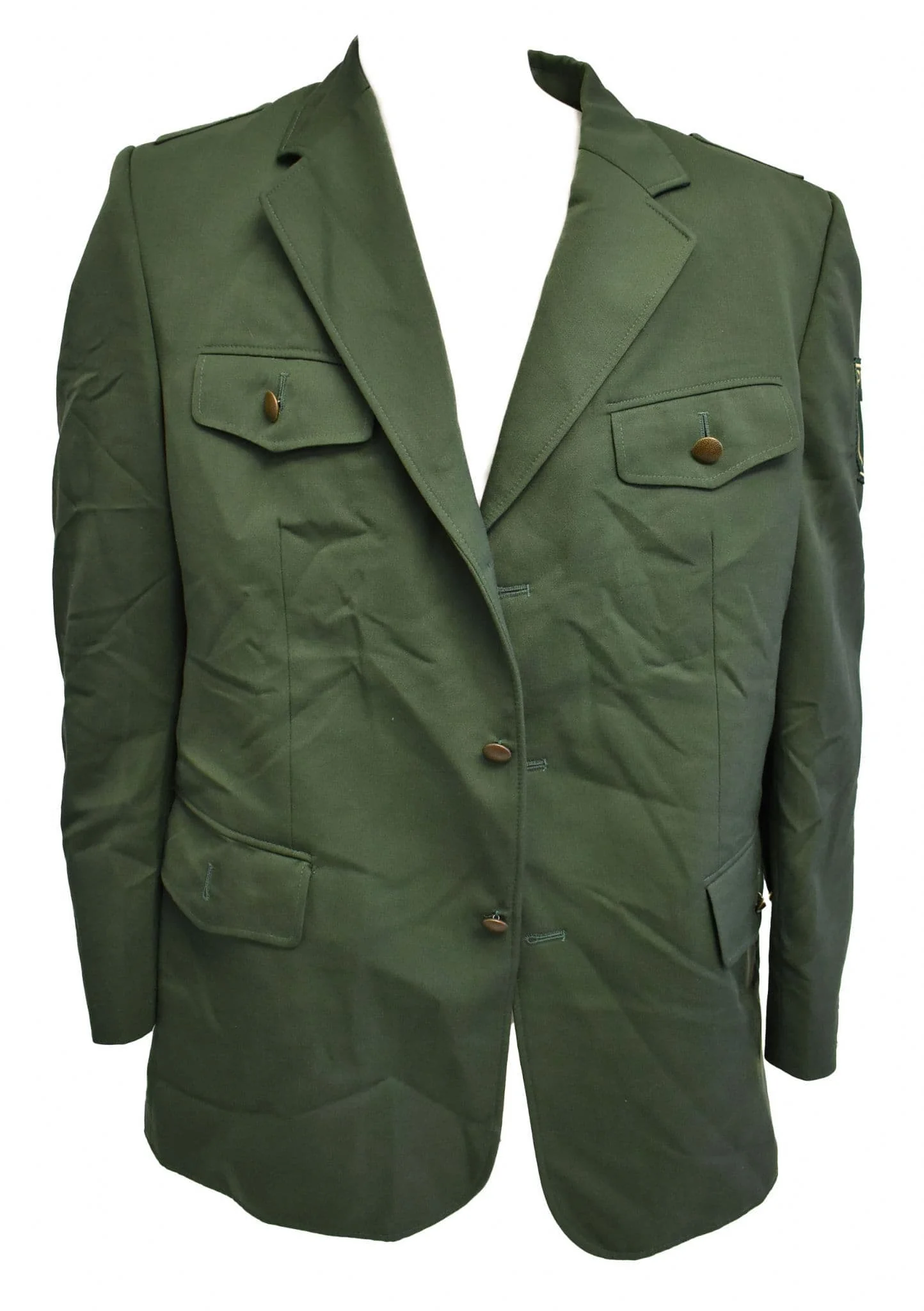 German Police Officer Green Dress Jacket