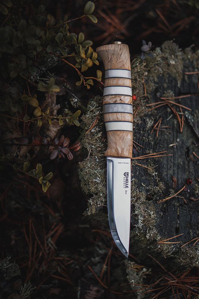 Helle Arv Bushcraft Bushcraft Fixed Blade Knife - Image 5